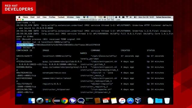 JavaOne 2015 - Rafael Benevides & Markus Eisele - Docker for Java EE Developers смотреть онлайн