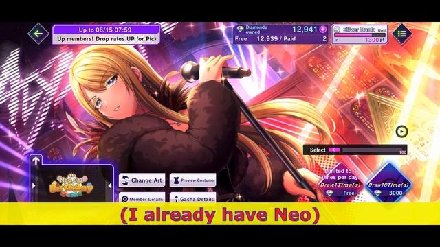 D4DJ Groovy Mix [EN] – "Neo Birthday Gacha" - (2 pulls) - June/2023 смотреть онлайн