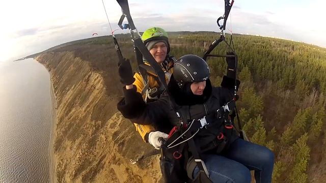 Крики в небе. Полеты на параплане 11.11.17 смотреть онлайн