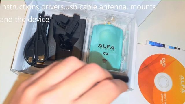 ALFA AWUS036NH Usb Wifi Adapter Unboxing смотреть онлайн
