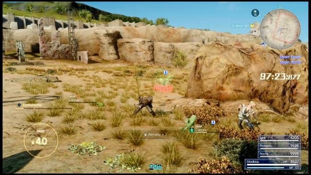 |Final Fantasy XV|PS4|Gladiolus Parry| смотреть онлайн