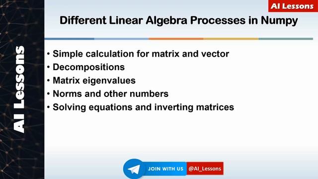 AI Lessons part8 Machine Learnig with Python Numpy 913 c смотреть онлайн