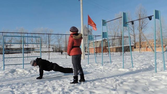 С каких пор Русские боятся морозов?Ряжск 27.01.13г. смотреть онлайн