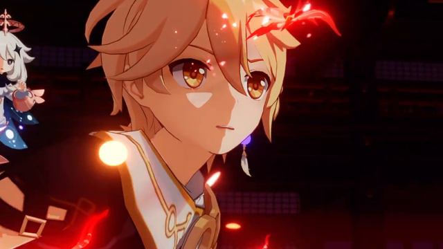 Genshin Impact - Инадзума: Превращение Синьоры в Тлеющую алую ведьму смотреть онлайн