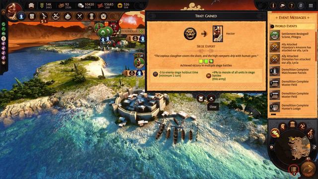 FALL OF ACHILLES & CENTAUR WARRIORS - Total War Saga: TROY (Hector - Troy) #7 | SurrealBeliefs смотреть онлайн