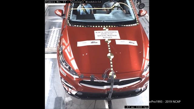 2019-2021 KIA Forte/Cerato/K3 NHTSA Frontal Impact