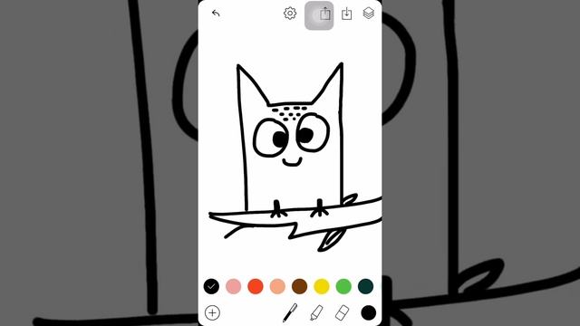 How to doodle a cute owl | digital tutorial | purple x doodle смотреть онлайн