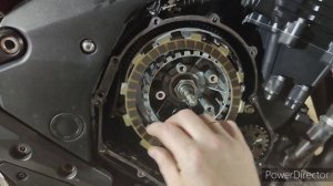 Замена сцепления на мотоцикле Kawasaki EX650F Ninja 650 ER-6F