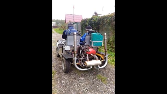 Самодельная машина (мини-багги) смотреть онлайн