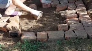 Невероятно, как можно применить старый битый КИРПИЧ в саду.