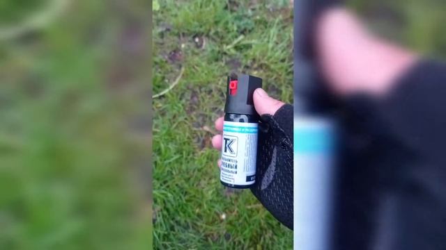 Аэрозольный перцовый балончик(Учебный).Fast обзор! смотреть онлайн