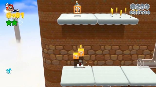 Super Mario 3D World - Мир 6 - Путешествие по стеклянным трубам - все звезды и печать смотреть онлайн