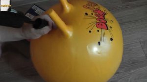 Мяч гимнастический детский Torneo. 55 см. Распаковка и обзор.