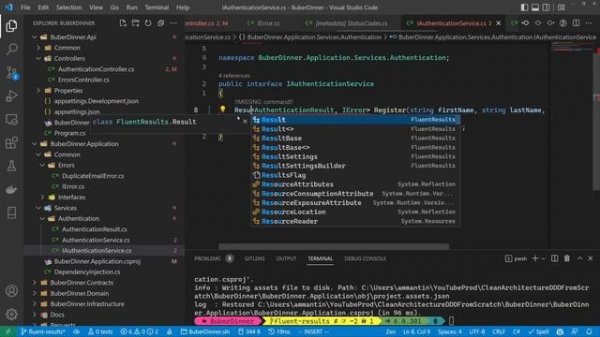 Flow Control | ASP.NET 6 REST API Following CLEAN ARCHITECTURE & DDD Tutorial | Part 5