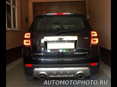 Chevrolet Captiva и запасное колесо