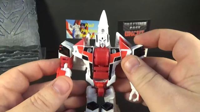 Transformers Review of Tfcc Shattered Glass Starscream смотреть онлайн