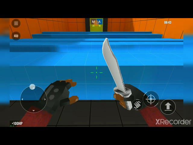 прохожу испытание в игре (BlockField)