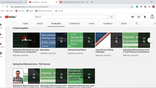 Best YouTube Channels to learn Spring Boot смотреть онлайн