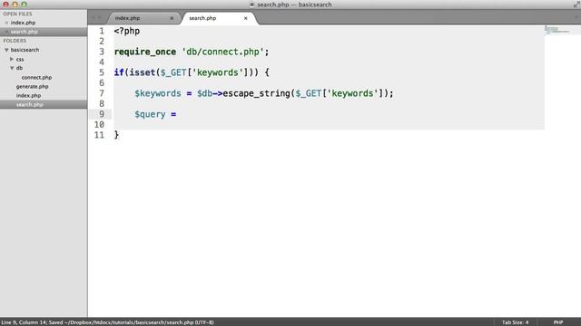 Basic PHP & MySQL Searching HD смотреть онлайн