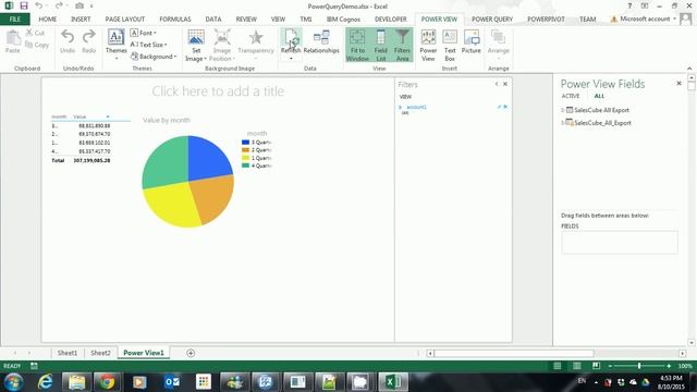 IBM Cognos TM1 real time connection to Microsoft PowerQuery смотреть онлайн