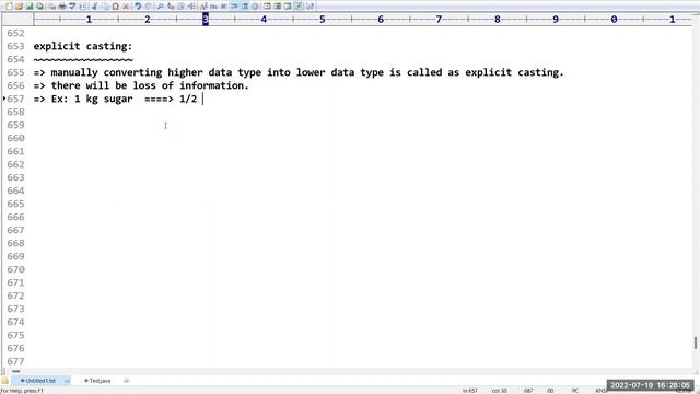 CORE JAVA (Fast Track) tutorials || Demo - 4 || by Mr. Prakash Babu On 19-07-2022 @4PM IST смотреть онлайн