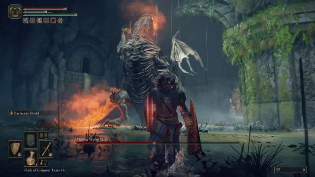 Magma Wyrm Makar - Magma Wyrm's Scalesword Location - ELDEN RING смотреть онлайн