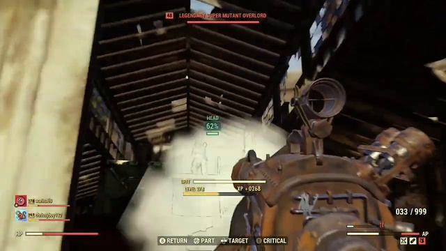 Fallout 76: Highest DPS in the game? Quad faster fire railway rifle смотреть онлайн