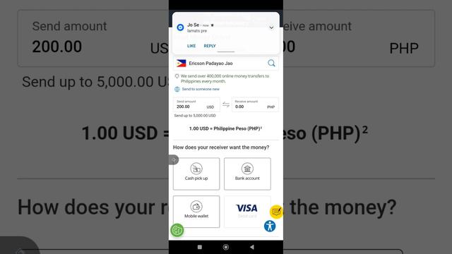 How to send money thru Ship Money to your Bank account or Cash pick up. смотреть онлайн