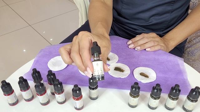 Пигменты Shine. Обзор и отзыв о пигментах для татуажа ШАЙН смотреть онлайн