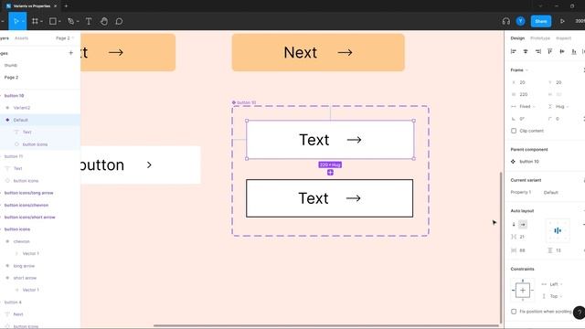 Figma Component Properties Tutorial | Figma Components And Variants | Latest Release 2022