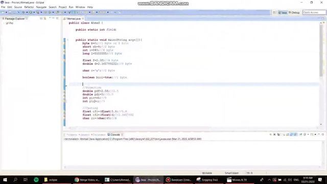 Java 1 || 4 || String , Field & Local Variables смотреть онлайн