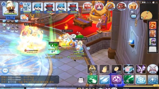 [Kor]Ragnarok M Eternal Love - Oracle raid[Nightmare] 2 Warlock clear смотреть онлайн