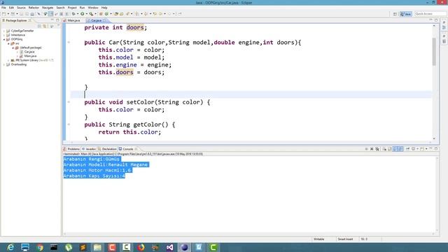 Java Programlama Dersleri 21 - Constructorlar (Yapıcı Metodlar ) смотреть онлайн