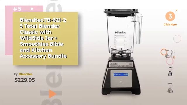 Blendtec Blenders // The Top 10 Best Sellers 2017 смотреть онлайн