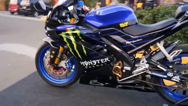 Decal Sticker R15 v3 monster energy di acara rvi cikarang | Nusakambangan Sticker смотреть онлайн