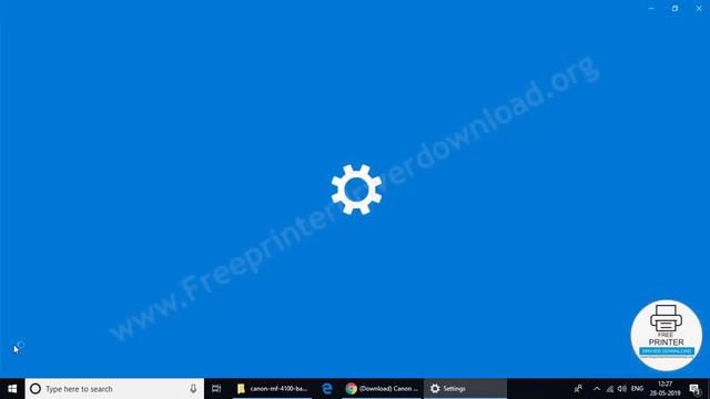 How to install Canon MF4100 Printer Basic Driver Manually смотреть онлайн