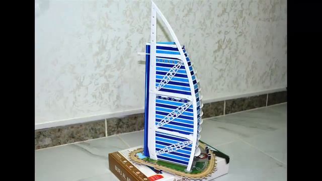 Burj Al Arab Fast Build CubicFun 3D Puzzle