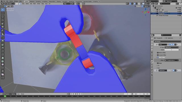 Bird Toy 3D Modeling. Part 4. Arraying and Connecting the Triangles. смотреть онлайн