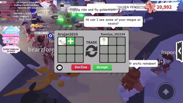 ЧТО ДАЮТ ЗА НЕОН ГОРНОСТАЯ В АДОПТ МИ РОБЛОКС?! ТОП ТРЕЙДЫ! | ADOPT ME ROBLOX! смотреть онлайн