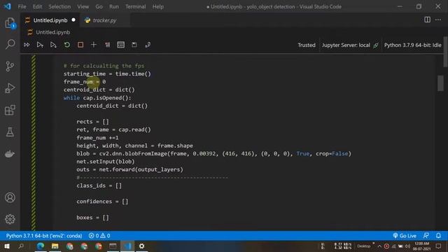 Social Distancing Tracker Realtime CPU| Opencv | Yolo смотреть онлайн