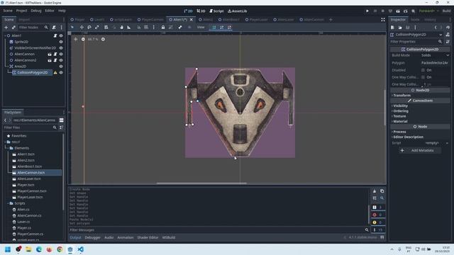 Godot - 5 Area2D and collisions - C# смотреть онлайн