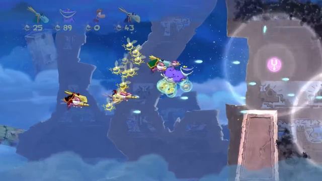 Rayman Origins (4 Players) #42 Grumbling Grottos: Don't Shoot The Dj смотреть онлайн