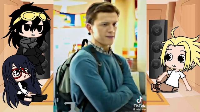(pro hero react to deku as spider man)(if micheal met the mha pro hero) смотреть онлайн