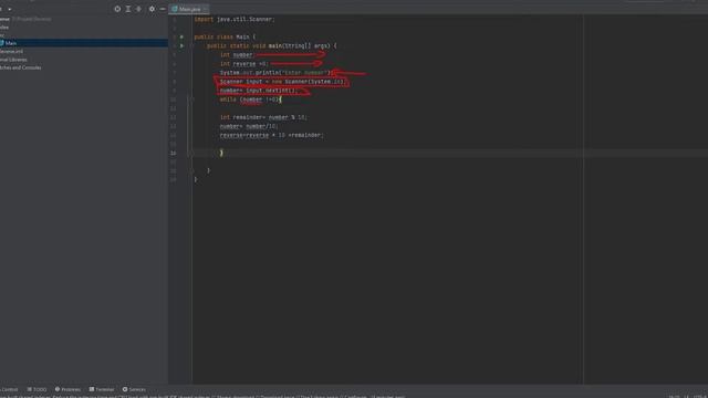 Java program, reverse of number برنامج جافا, مقلوب الرقم смотреть онлайн