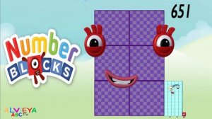 600-700 - Numberblocks Counting version 2.0