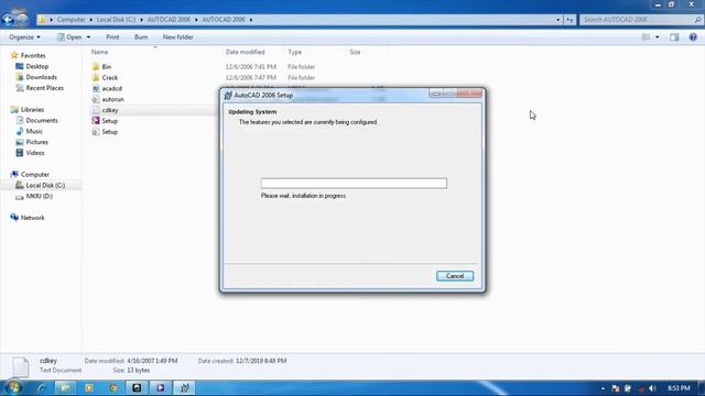 Tutorial Instal Autocad 2006 Di Windows 7 Profesional смотреть онлайн