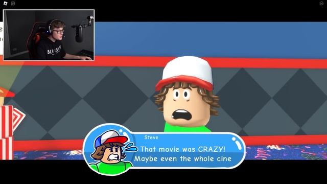 This cinema is CRAZY! We need to ESCAPE!! (Roblox Obby) смотреть онлайн