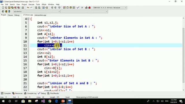 C++ Series | Practice Arrays | Union of two sets | intersection of two sets смотреть онлайн