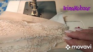 Как пришить "ластовицу " к деталям трусиков аккуратно без оверлока и распошивальной машины.