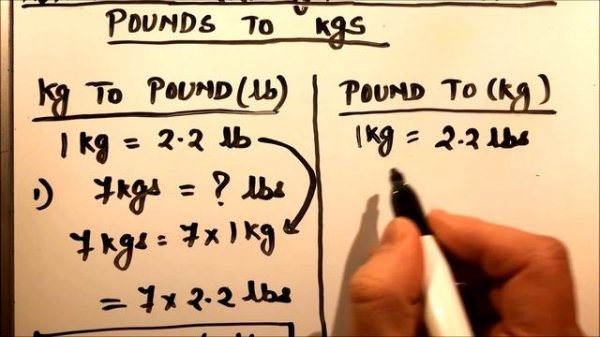 HOW TO CONVERT KILOGRAMS TO POUND (Kg TO lb ) AND POUNDS TO KILOGRAM(lb to kg)